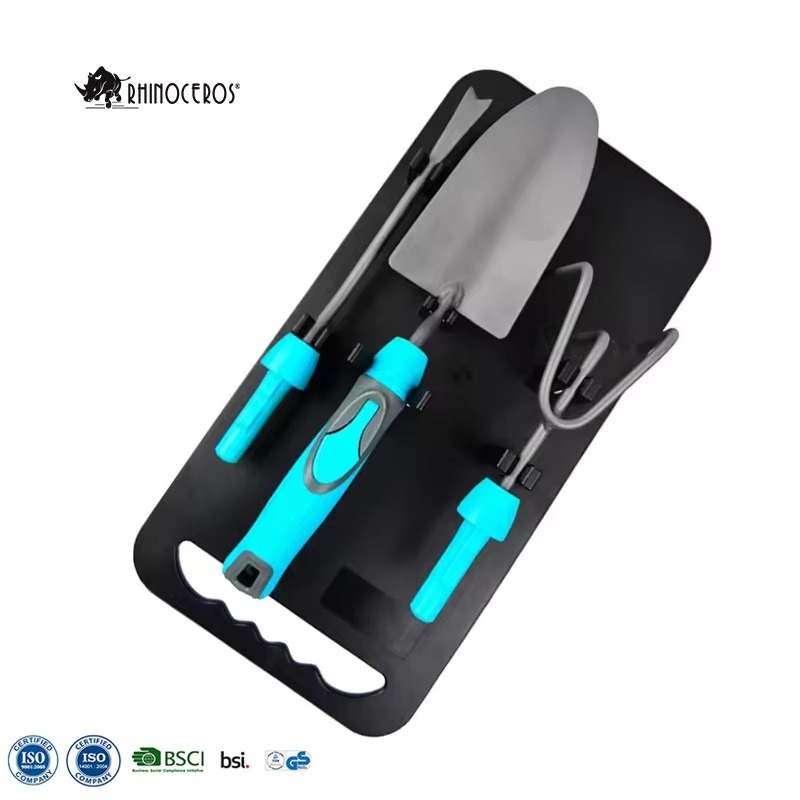 Spade Digging Fork - STLF Rhinoceros 3-teiliges Austauschbares Bonsai-Werkzeugset Handwerkzeugset