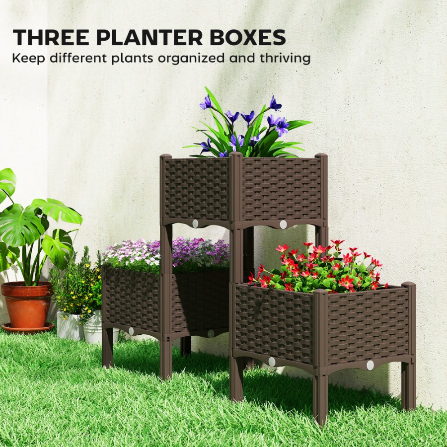 Kunststoff-Hochbeet mit Beinen – Self-Watering Planter Bewertung und Preis