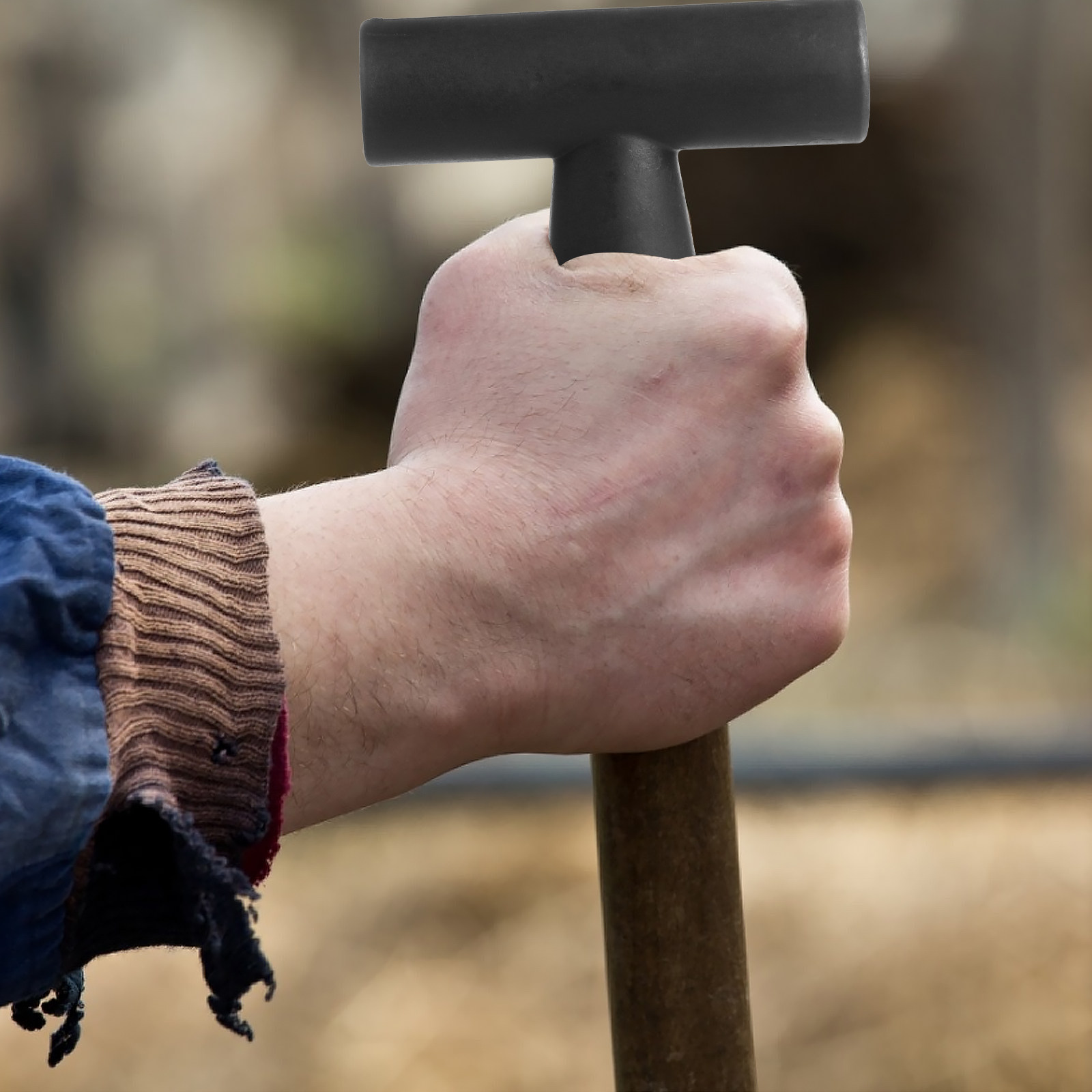 2 Stück T-förmiger Kunststoff- – Spade Digging Fork Bewertung und Preis