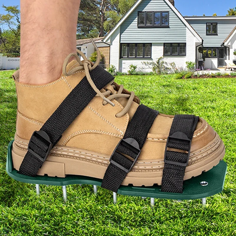 1 Paar Rasenbelüfter-Sandalen  – Gardening Tools Revit Bewertung und Preis