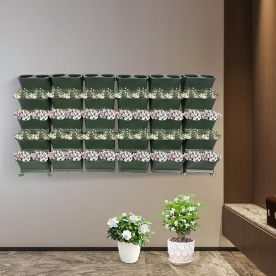 Vertikaler Wandpflanzkasten fü – Self-Watering Planter Bewertung und Preis