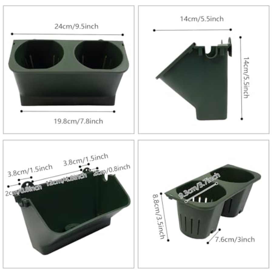 Vertikaler Wandpflanzkasten fü – Self-Watering Planter Bewertung und Preis
